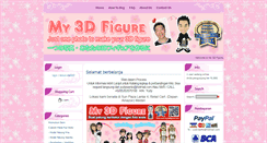 Desktop Screenshot of my3dfigure.com